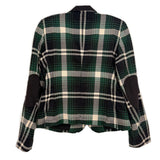 ESCADA PLAID BLAZERS GREEN S