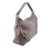 BRAHMIN HEATHER SHOULDER BAGS BLUE