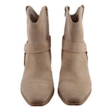 OPEN EDIT SUEDE BOOTIES TAUPE 7 US