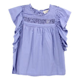 CLEOBELLA RUFFLED TOPS LILAC L