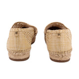 SAM EDELMAN RAFFIA FLATS TAN 6.5 US