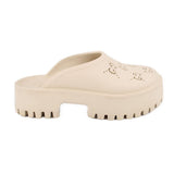 GUCCI ELEA PLATFORM CREAM 40 EU | 10 US