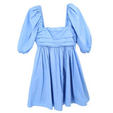 ABERCROMBIE SHORT SLEEVE DRESSES BLUE XS