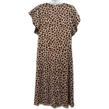 TORY BURCH PRINT DRESSES BROWN L