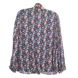 FRAME PRINT TOPS BLUE M