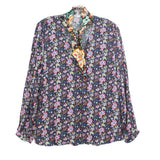 FRAME PRINT TOPS BLUE M