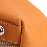 PRADA CANAPA LOGO TOTES BROWN