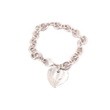 TIFFANY & CO STERLING SILVER DOUBLE HEART BRACELETS