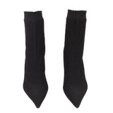 ZARA HEELED BOOTIES BLACK 38 EU | 8 US