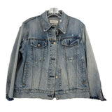 RAG & BONE DENIM JACKETS BLUE S