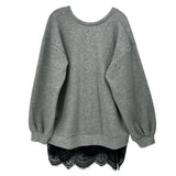 PILCRO TUNIC TOPS GRAY S