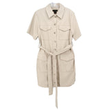HOUSE OF HARLOW VEGAN DRESSES BEIGE S