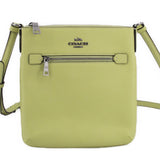 COACH ROWAN MINI FILE CROSSBODYS LIME