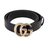 GUCCI MARMONT GG BELTS BLACK 95 | US 29 | 10