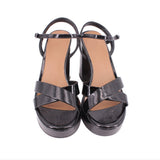 RACK PATENT HEELS BLACK 8.5 US