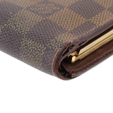 LOUIS VUITTON VIENNOIS WALLETS DAMIER EBENE