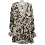 ALLSAINTS FLORAL DRESSES GREEN S | 4