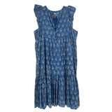 LOVE, TOMAS PRINT DRESSES BLUE M/L