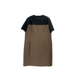 AKRIS PRINT DRESSES BROWN/BLACK L | 14