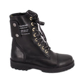 ZADIG & VOLTAIRE ZIP BOOTS BLACK 37 EU | 7 US