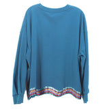 QUEEN/SPARKLE SEQUIN TOPS TEAL L