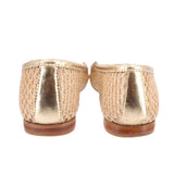 DOLCE VITA MARY JANE FLATS GOLD 6.5 US