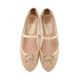 DOLCE VITA MARY JANE FLATS GOLD 6.5 US