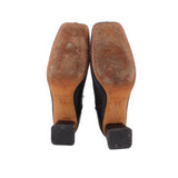 VINCE LEATHER BOOTIES BLACK 11 US