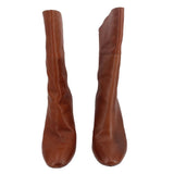 J.CREW LEATHER BOOTS BROWN 9.5 US