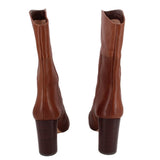 J.CREW LEATHER BOOTS BROWN 9.5 US