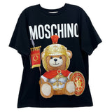 MOSCHINO GRAPHIC TOPS BLACK M