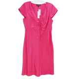 J CREW SHORT SLEEVE DRESSES PINK S