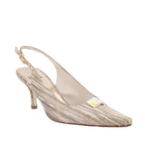 STUART WEITZMAN SLINGBACK HEELS CREAM 9.5 US