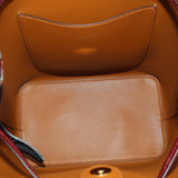 RALPH LAUREN DEBBY DRAWSTRING CROSSBODYS BORDEAUX