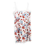 REFORMATION STRAWBERRY DRESSES WHITE M