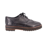 ASOS PREFORATED OXFORDS BLACK 6 US