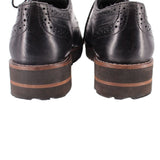 ASOS PREFORATED OXFORDS BLACK 6 US