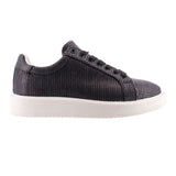 RALPH LAUREN ANGELINE TEXTURED SNEAKERS BLACK 6 US