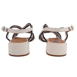 SEZANE ROSA LOW SANDALS WHITE 42 EU | 11 US