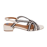 SEZANE ROSA LOW SANDALS WHITE 42 EU | 11 US