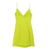 MISHA MINI DRESSES LIME S