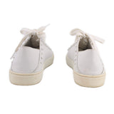 STUART WEITZMAN BEADED SNEAKERS WHITE 7 US