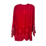 JOHNNYWAS TUNIC TOPS RED S