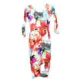 CHIARA BONI FLORAL DRESSES WHITE S