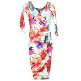 CHIARA BONI FLORAL DRESSES WHITE S