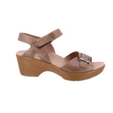DANSKO PLATFORM SANDALS BROWN 9 US