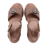 DANSKO PLATFORM SANDALS BROWN 9 US