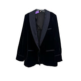 FREE PEOPLE VELVET BLAZERS BLACK L