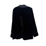 FREE PEOPLE VELVET BLAZERS BLACK L