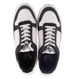 LE TIGRE LEATHER SNEAKERS BLACK/WHITE 8.5 US